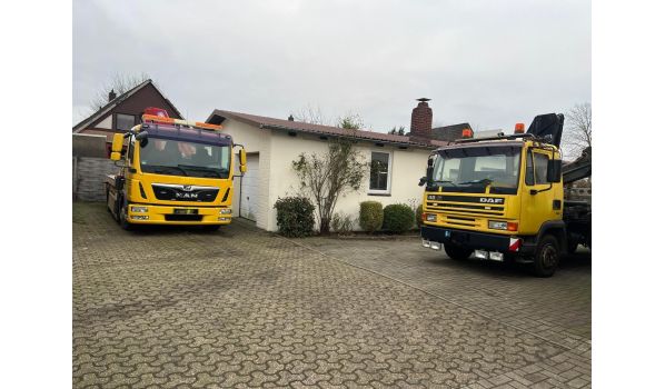 LKW-Abschlepp in 9981 Jerup nahe der E45 Autobahn. Schnelle Hilfe für LKWs auf der wichtigen Nordroute.