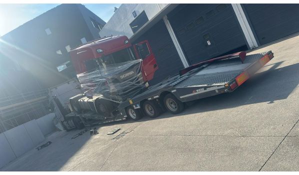 Truck towing in Egtved near the E45 motorway. Fast assistance for trucks on important southern routes.