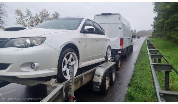 Car towing service in Jedwabne, 18-450. Efficient service for drivers near road S61.