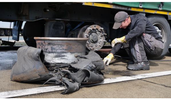 43-200 Mysłowice, mobile tire service for a trailer with size 385/65 R22.5 