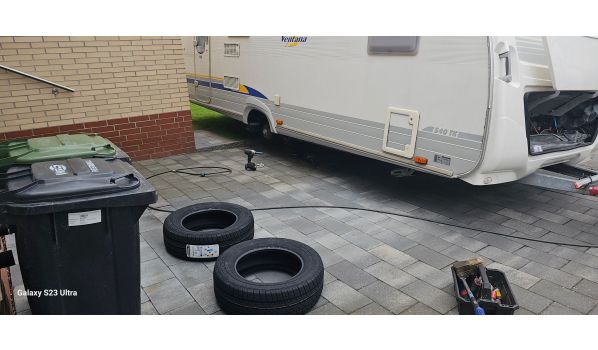 50374 Эрфтштадт, замена шины Fiat Ducato на жилом автофургоне 