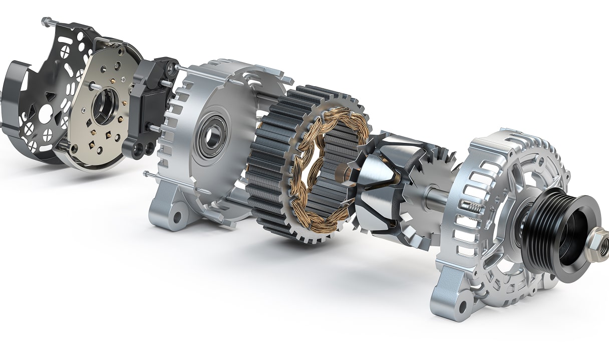 Reparația și înlocuirea alternatorului camionului în Germania