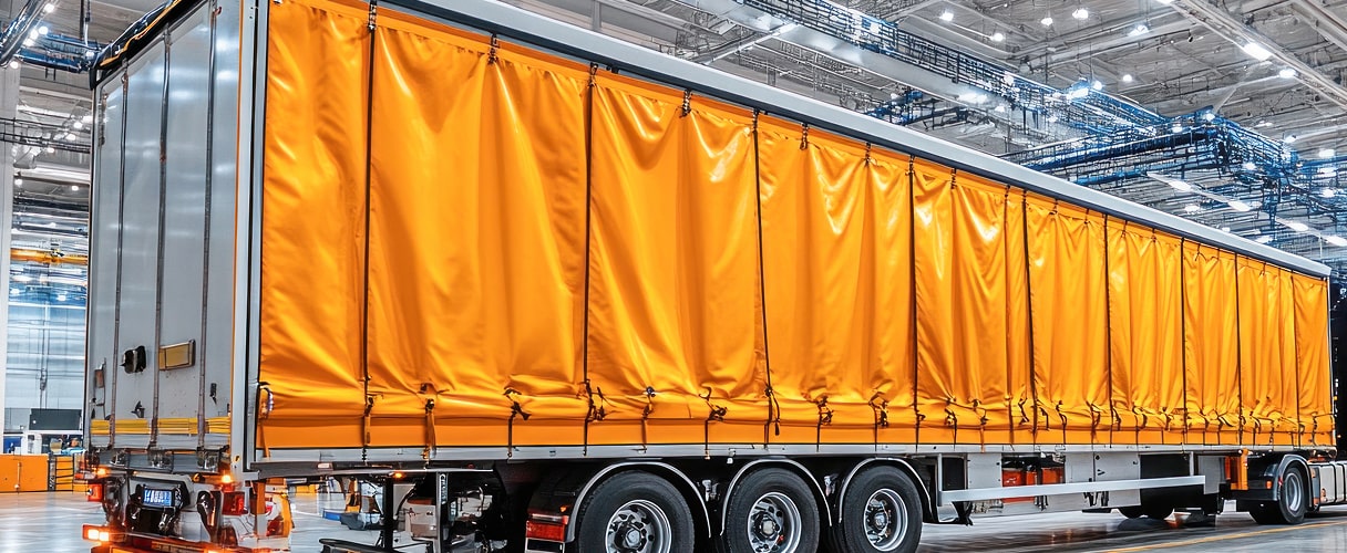 Puspriekabės tentų remontas Vokietijoje