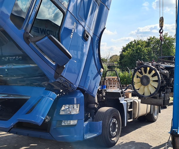 Reparații și înlocuirea turbinei camionului în Germania, Polonia, Austria, Spania, Italia și România.